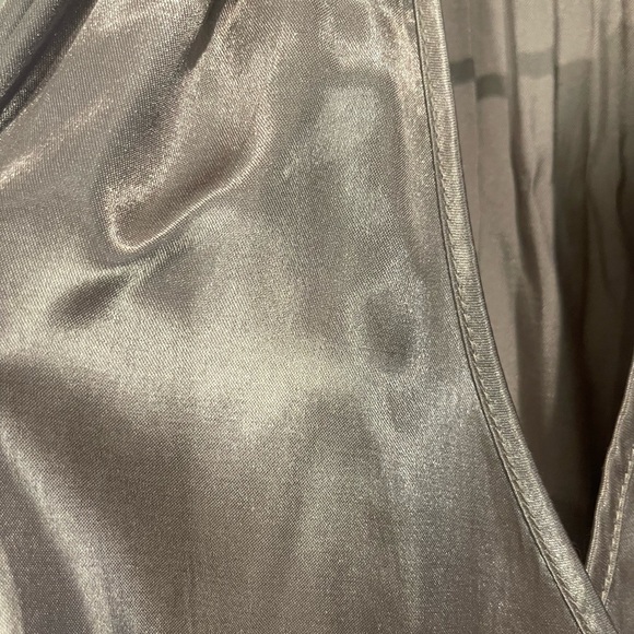 Free People Kate Sleeveless Wide Leg Jumpsuit Champagne - Picture 9 of 13